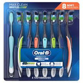 Oral-B Cross Action Advanced Toothbrush, 8pk
